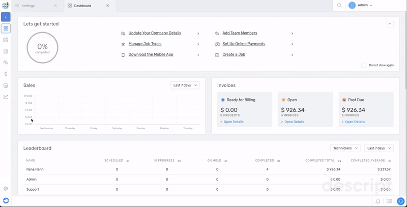 Connecting Field Complete with QuickBooks Online
