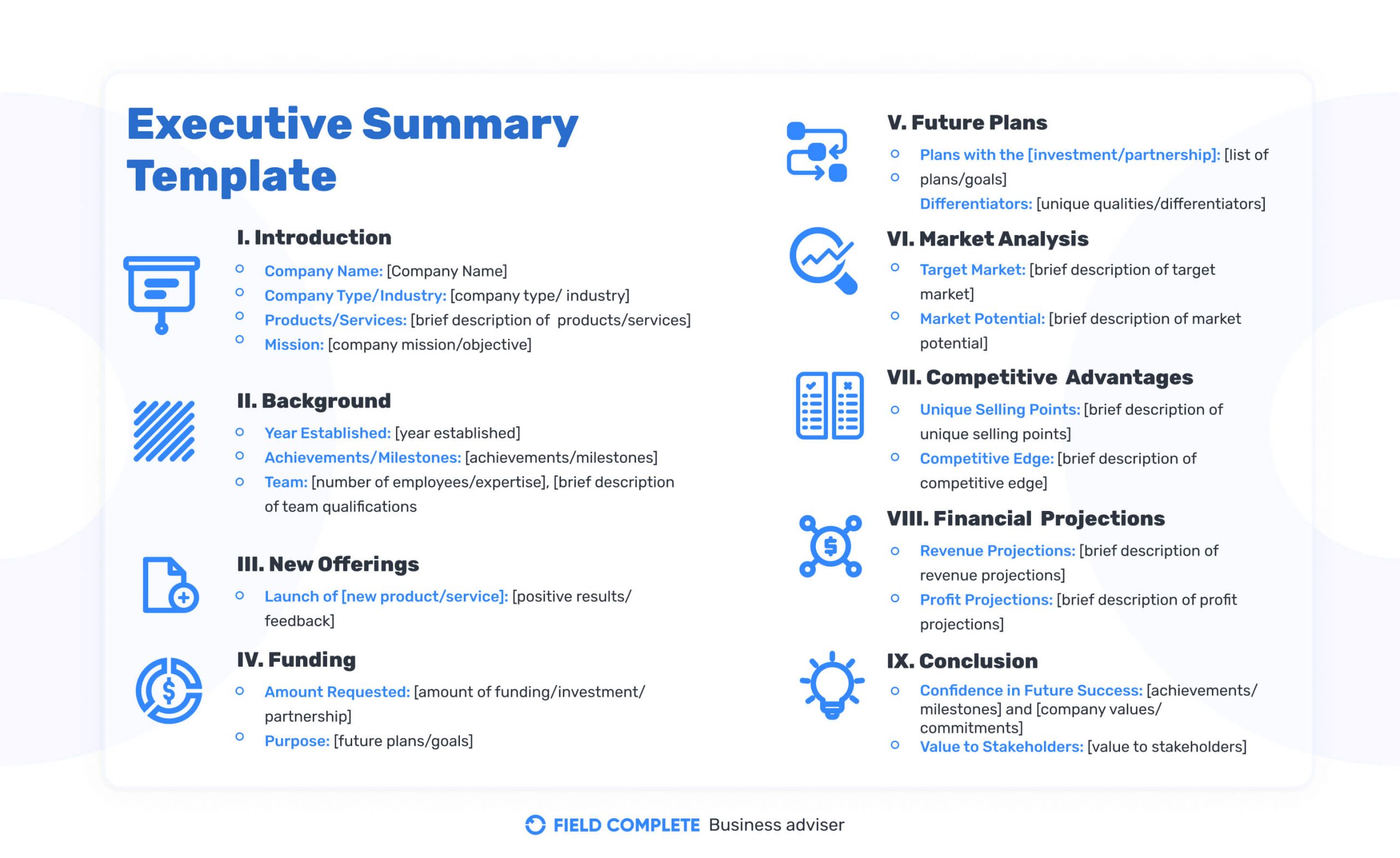 Executive Summary Template scaled